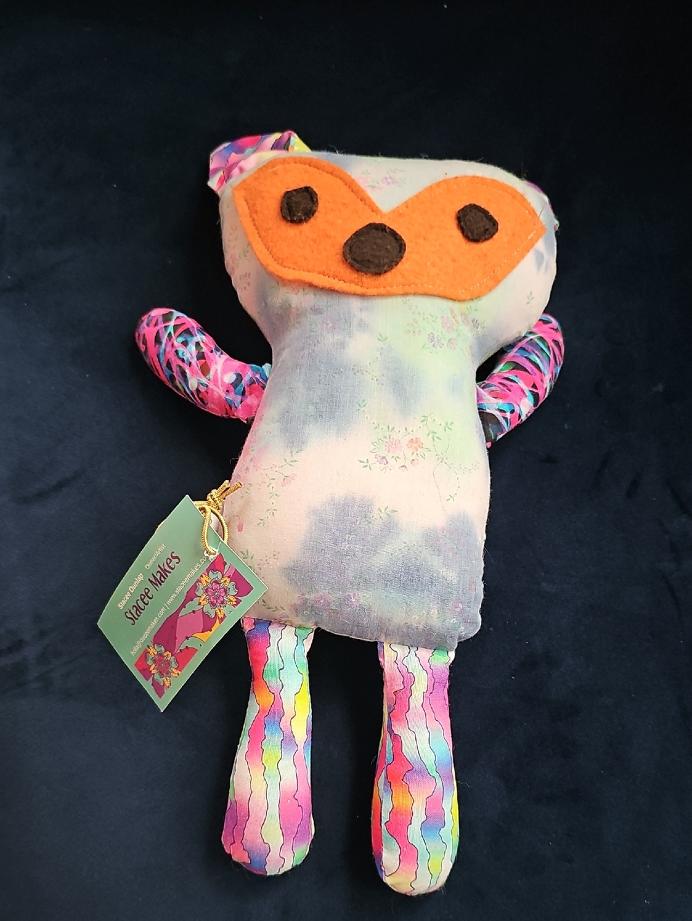 Stacee Makes Handmade Colorful Plush Toy